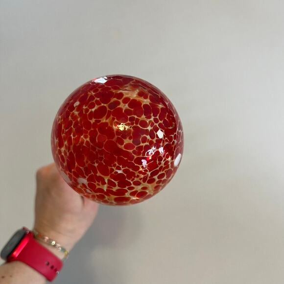 Set of three Aqua Globes Glass Plant Watering Bulbs Blue Green Red - Picture 10 of 10